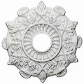 Dwellingdesigns 17.50 in. OD x 3.50 in. ID x 1 in. P Architectural Accents - Preston Ceiling Medallion DW2572365